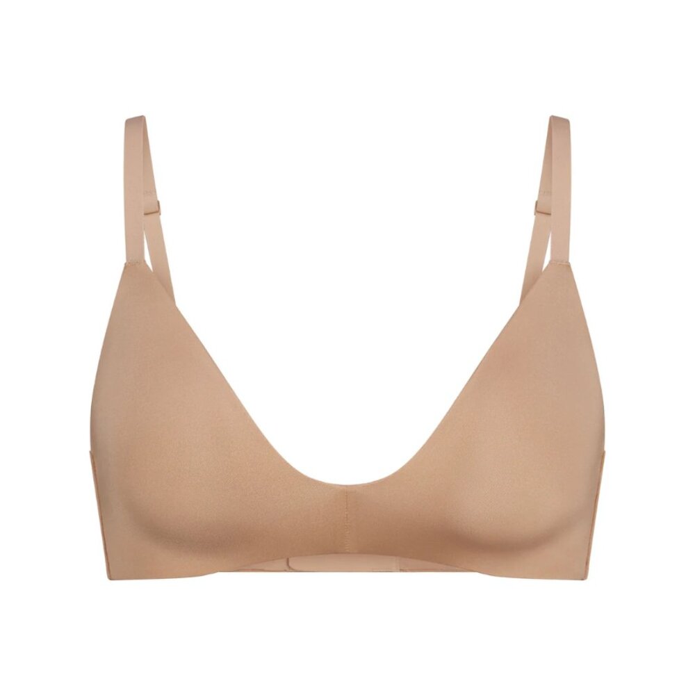 *NWT* SKIMS WIRELESS FORM T-SHIRT DEMI BRA | CLAY